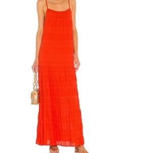 BB Dakota XS Red Maxi Dress